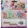 Свещи за парти - комплект "Happy Birthday"