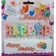 Свещи за парти - комплект "Happy Birthday"