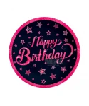 Парти чинии - Happy Birthday 8бр Парти чинии - Happy Birthday 8бр