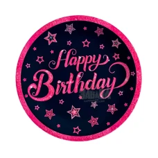 Парти чинии - Happy Birthday 8бр