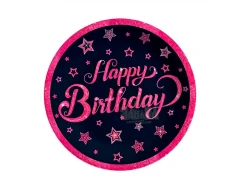Парти чинии - Happy Birthday 8бр