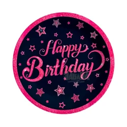 Парти чинии - Happy Birthday 8бр