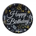 Парти чинии - Happy Birthday 8бр