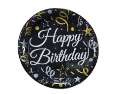 Парти чинии - Happy Birthday 8бр