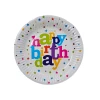 Парти чинии - Happy Birthday 10бр