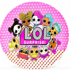 Парти чинии - Lol Surprise 10бр