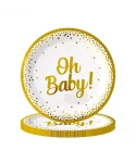 Парти чинии - Oh Baby 18см 55989 Парти чинии - Oh Baby 18см 55989