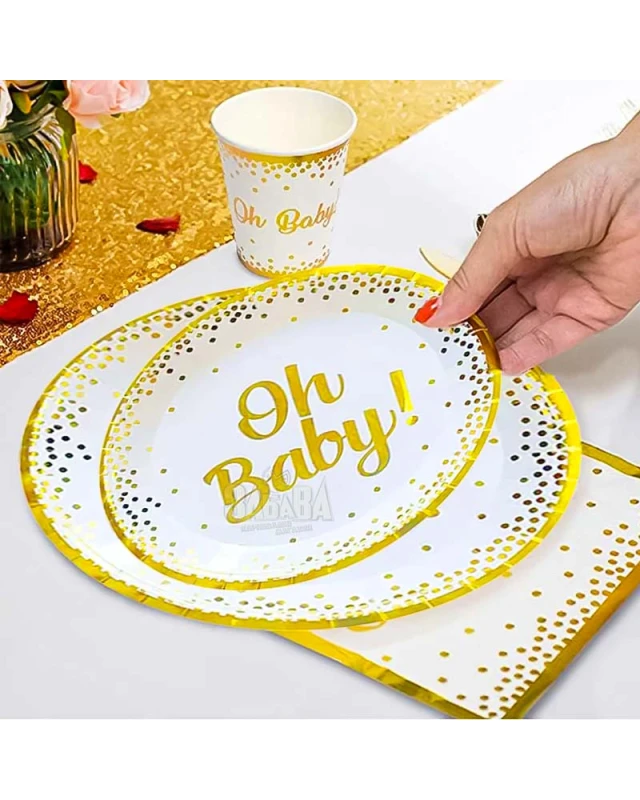 Парти чинии - Oh Baby 18см 55989