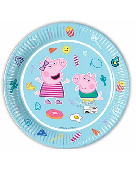 Парти чинии - Peppa Pig 8бр
