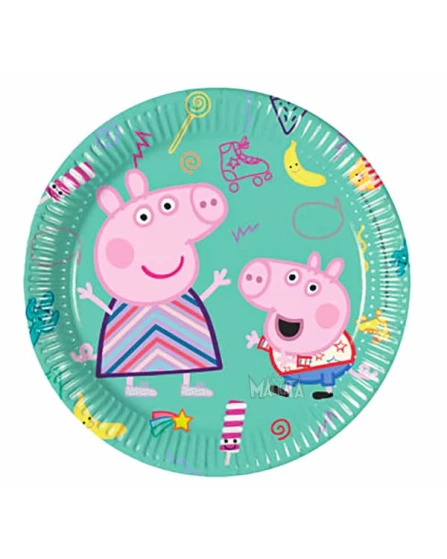 Парти чинии Peppa Pig 8бр.