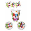 Парти сет - Happy Birthday 48бр