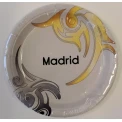 Парти чинии Madrid за футболни фенове