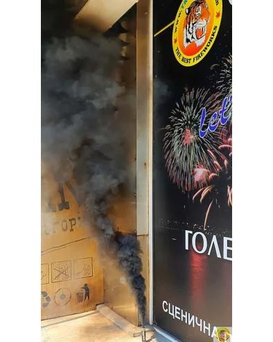 Парти димка в черен цвят TS6-BL