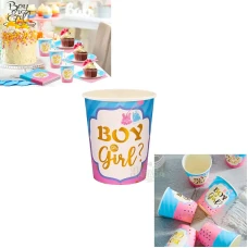Парти чашки - Boy or Girl 10бр 55987