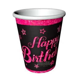 Парти чашки - Happy Birthday 8бр