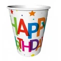Парти чаши - Happy Birthday 8бр.