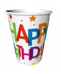 Парти чаши - Happy Birthday 8бр. Парти чаши - Happy Birthday 8бр.