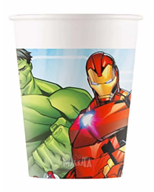 Парти чаши - Отмъстителите/Avengers/ 8бр