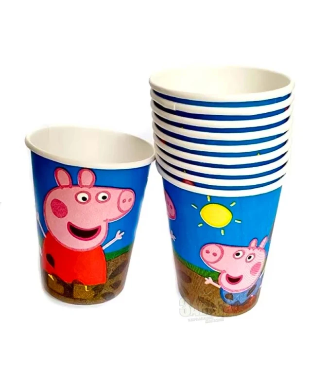 Парти чашки Peppa Pig - George 10бр