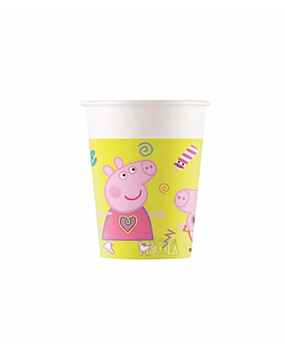 Парти чаши - Peppa Pig 8бр