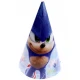Комплект за рожден ден Sonic с картонена торта, подарък и украса - банер, балон
