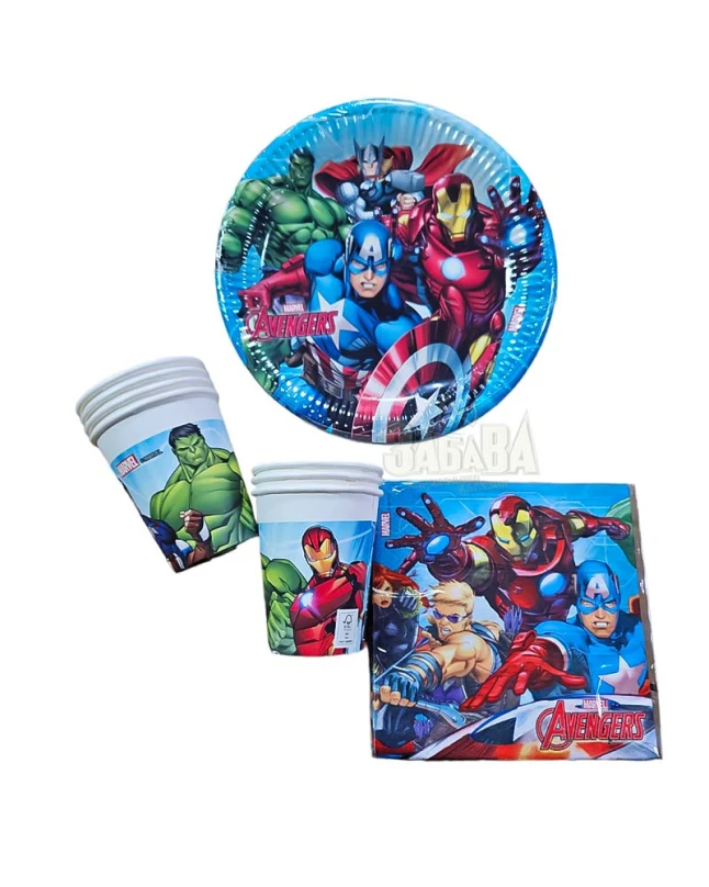 Парти сет - Отмъстителите/Avengers/ 36бр