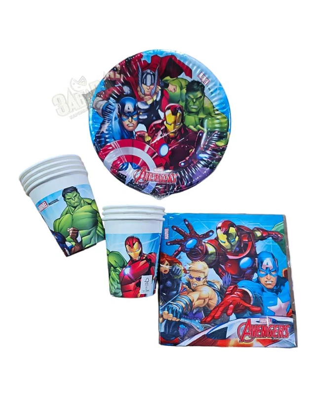 Парти сет - Отмъстителите/Avengers/ 36бр