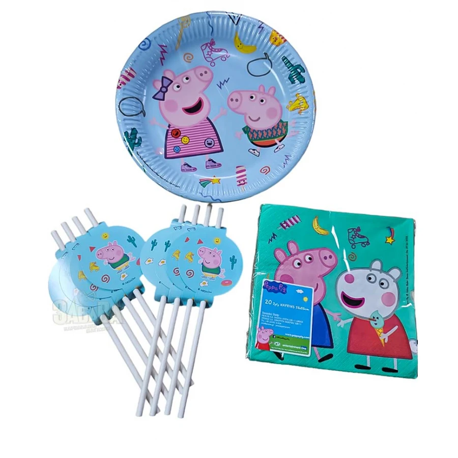 Парти сет - Peppa Pig 36бр