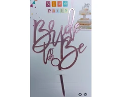 Парти украса топер за торта - Bride to be 001