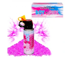 Парти спрей - Boy or Girl в розов цвят 55716