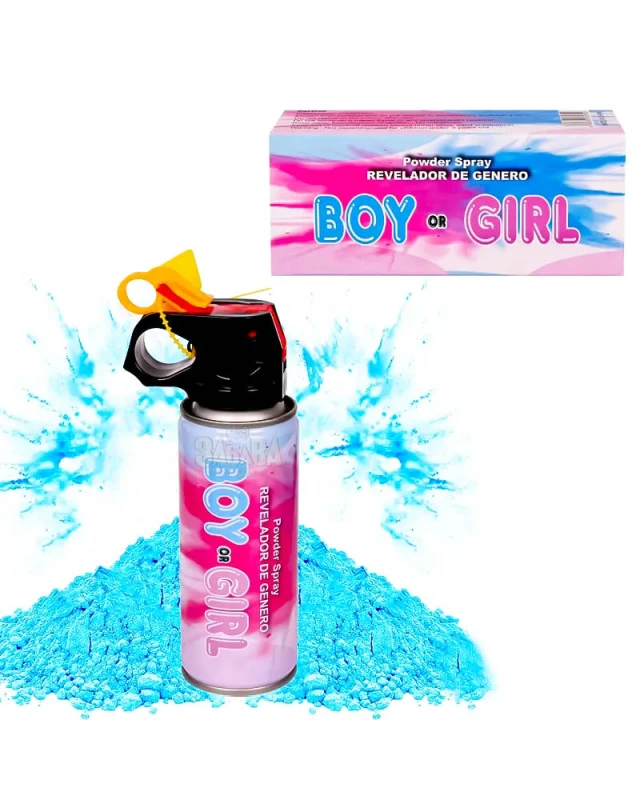 Парти спрей - Boy or Girl в син цвят 55717