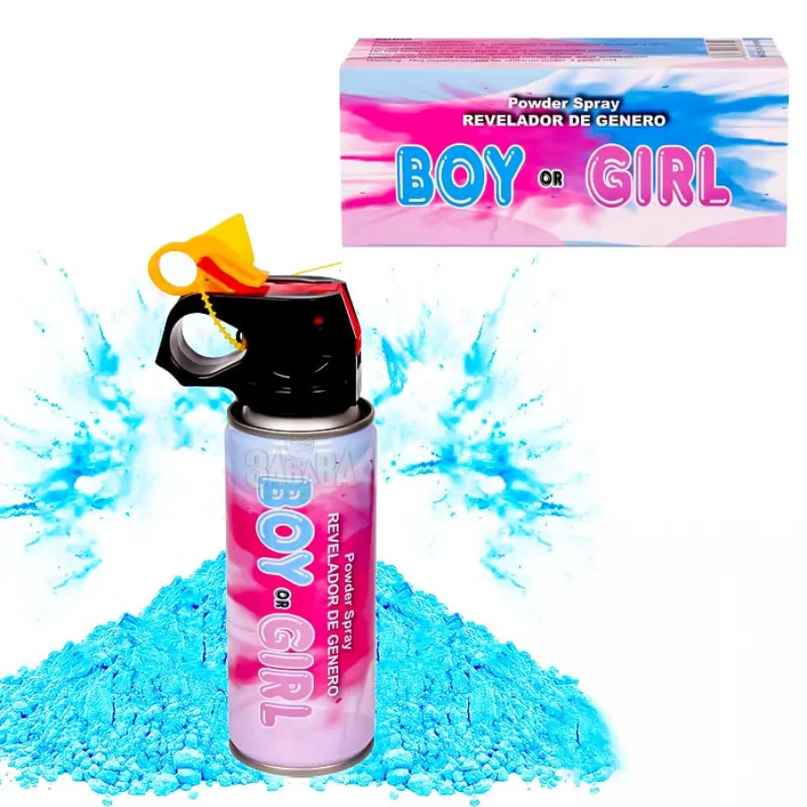 Парти спрей - Boy or Girl в син цвят 55717