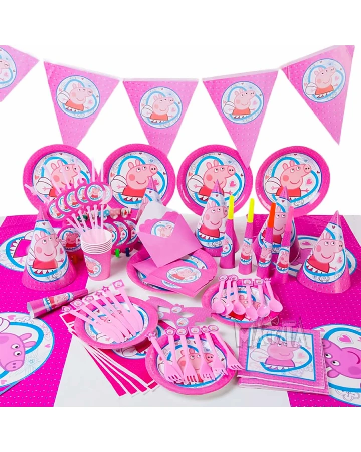 Парти сет с Peppa Pig 209бр