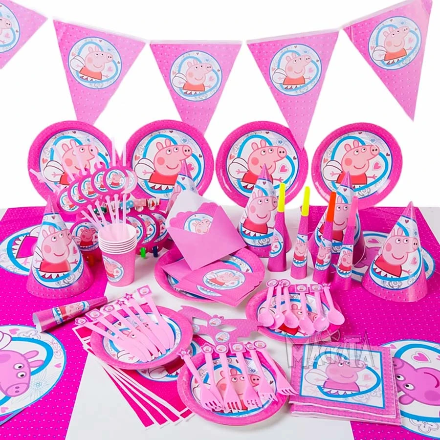 Парти сет с Peppa Pig 209бр