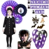 комплект wednesday addams с костюм и декорации