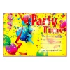 Парти покани Party Time с цветни балони 10 броя