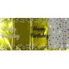 Парти покривка - Happy Birthday в златен цвят