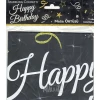 Луксозна парти покривка  Happy Birthday
