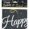 Луксозна парти покривка  Happy Birthday