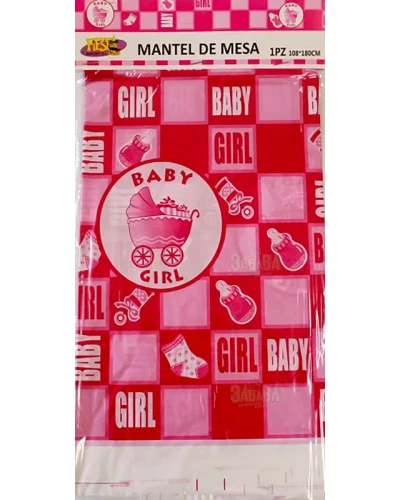 Парти покривка с надпис Baby Girl