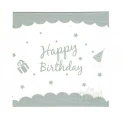 Парти салфетки - Happy Birthday 20бр