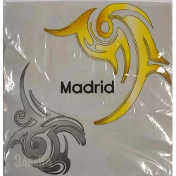 Парти салфетки за футболно парти - Madrid 20бр