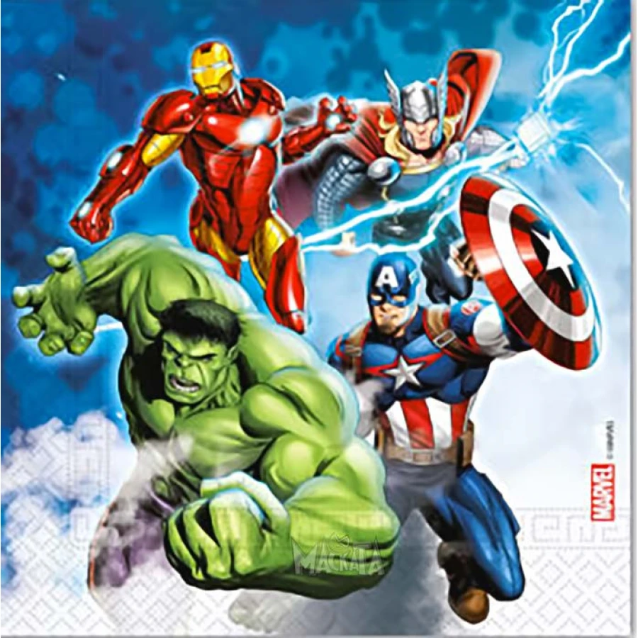Парти салфетки - Отмъстителите/Avengers/ 20бр