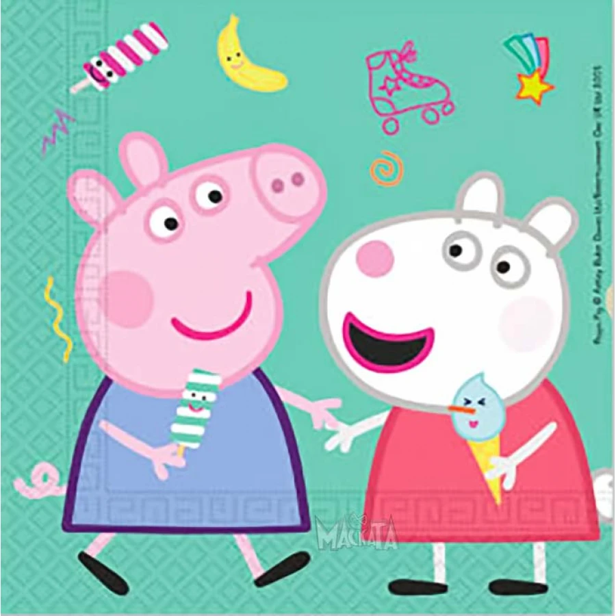 Парти салфетки - Peppa Pig 20бр.