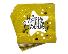 Парти салфетки - Happy Birthday 20бр