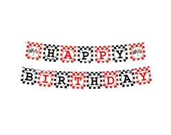 Парти банер „Happy Birthday“ – Формула 1