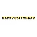 Парти украса - банер Happy Birthday Малък строител