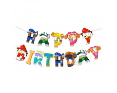 Парти украса - банер Happy Birthday Пес патрул