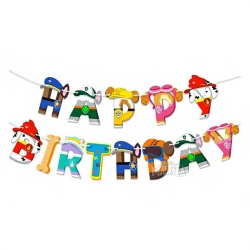 Парти украса - банер Happy Birthday Пес патрул