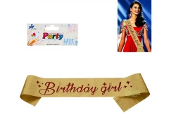 Парти лента - Birthday girl 56475